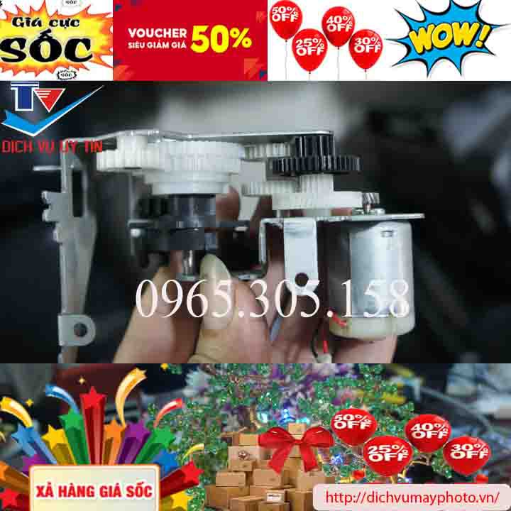 Cụm cơ motor hông cụm chuyển lực máy in màu Epson 1390 1430 1004 G4500 L1800 L1300 chuẩn zin