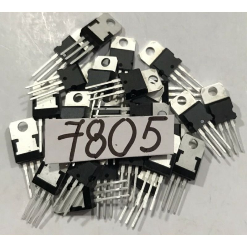 5 con ic ổn áp 7805 TO220 (1.5A-5V)