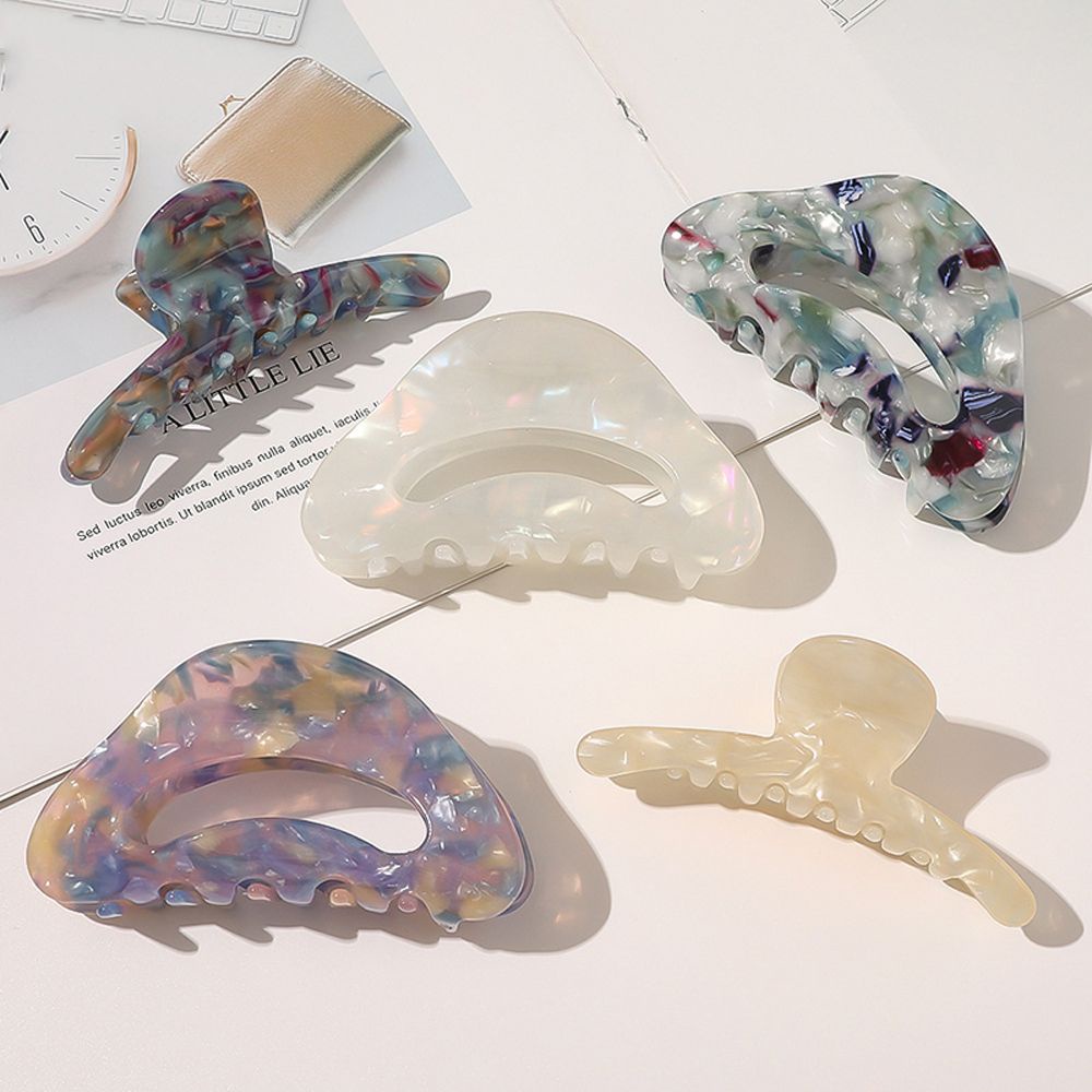 Kẹp Tóc Càng Cua Cỡ Lớn Trang Điểm Cho Nữ