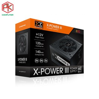 Nguồn Xigmatek X-Power III 650 (230V, 600W, 80Plus) Bảo Hành Chính Hãng 36T