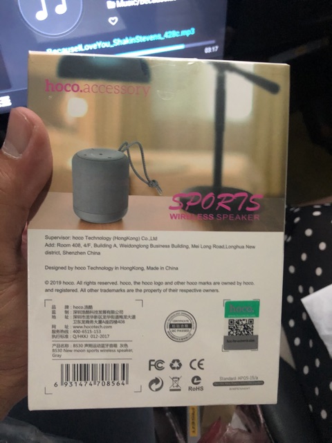 Loa Bluetooth 5.0 Hoco BS-30