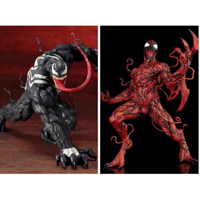 Mô hình nhân vật người nhện Carnage Carnage 52 bằng đất sét