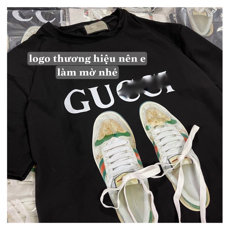 Áo Phông Phom Rộng Dấu Quần In Hình Đôi Giày Áo Thun Tay Lỡ Chất Vải Cotton - Titifa Shop
