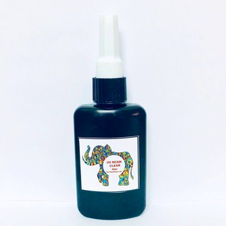 Keo đổ trong suốt Resin UV dùng đèn UV sấy hay phơi nắng để khô một thành phần 50ml