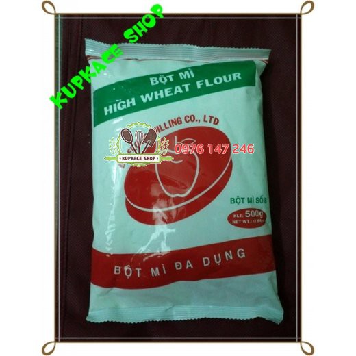 Bột mì đa dụng táo đỏ số 8 - 500g