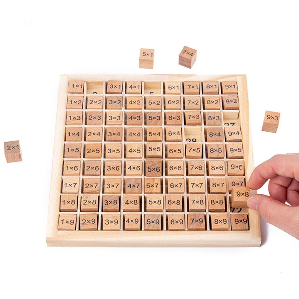 Đồ Chơi Bằng Gỗ Số 99 Montessori Giáo Dục Cho Bé