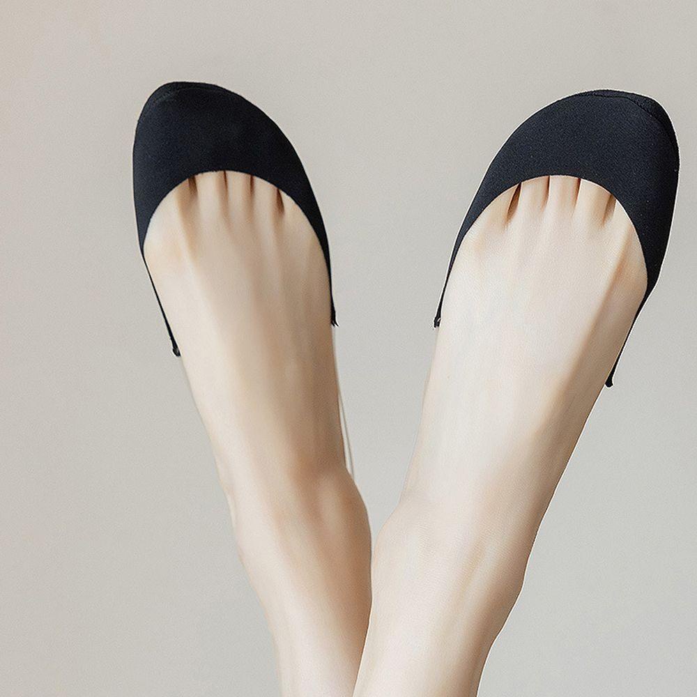 OCEANMAP Vớ Lụa Băng Vô Hình Thoáng Khí Màu Sắc Đơn Giản Thời Trang Mùa Hè Cho Nữ