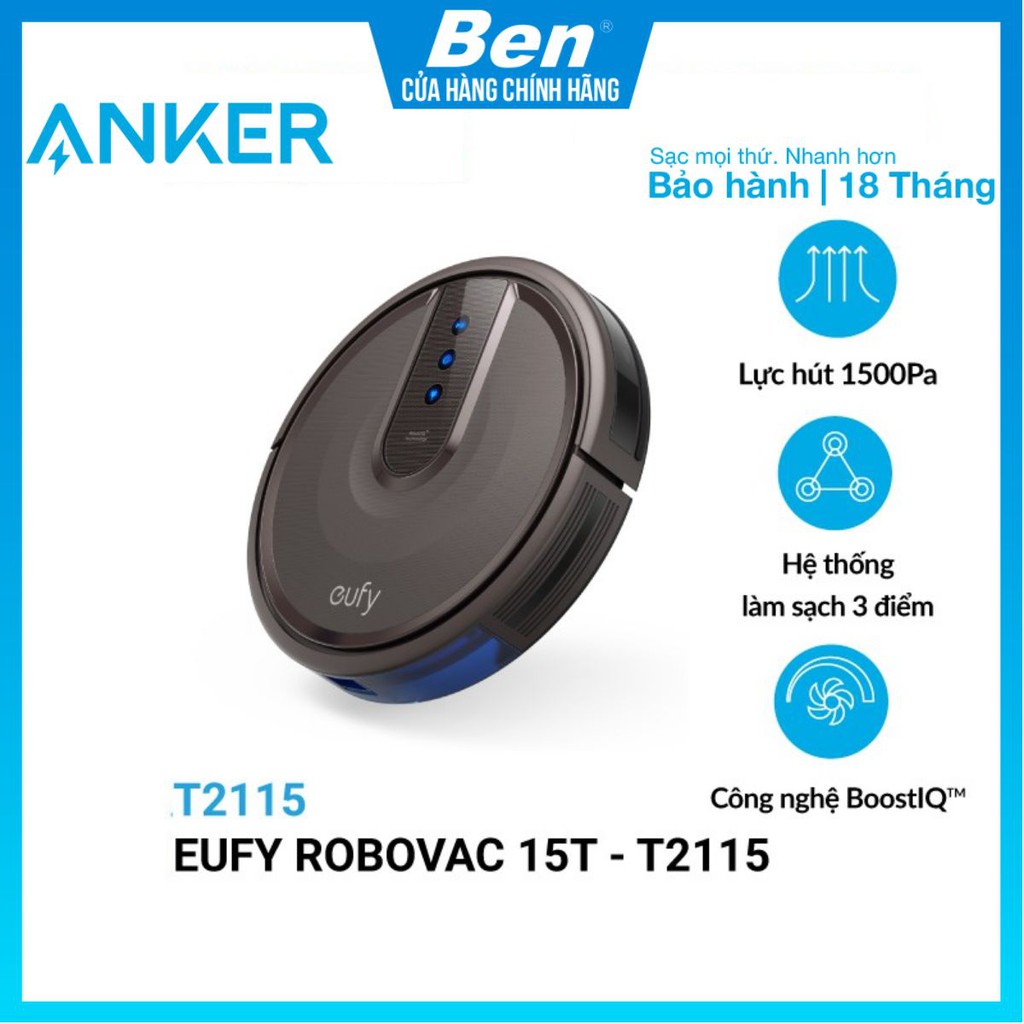 Máy Hút Bụi Eufy RoboVac 15T - T2115