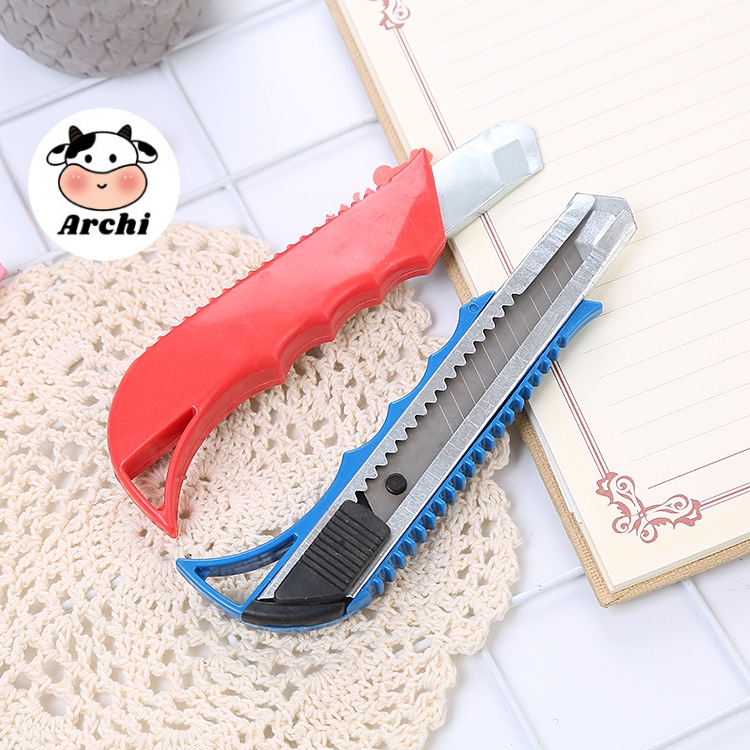 Dao rọc giấy cỡ lớn cán nhựa loại 15*3cm