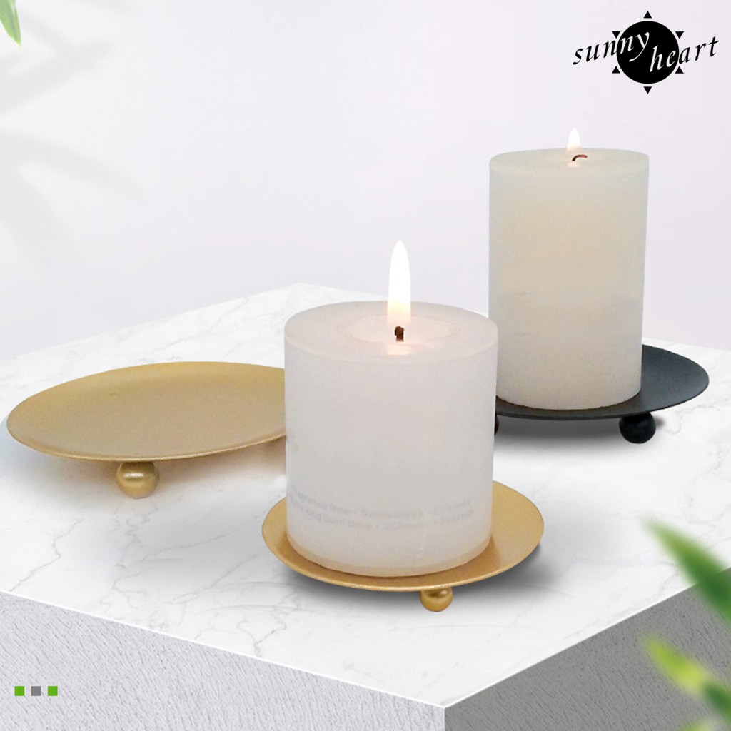 Chân Nến Bằng Kim Loại Kiểu Dáng Độc Đáo Lãng Mạn