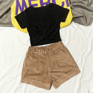 áo croptop xoắn bụng