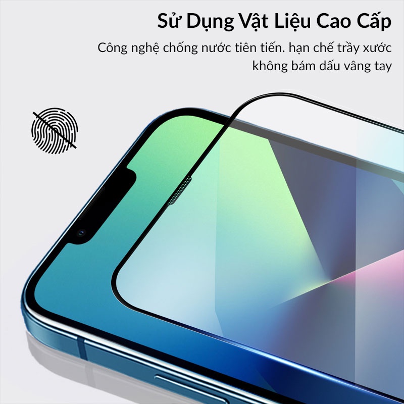 CƯỜNG LỰC URR full HD AUTO BOT 13/13Pro/13ProMax Bảo vệ màn loa, chống bụi