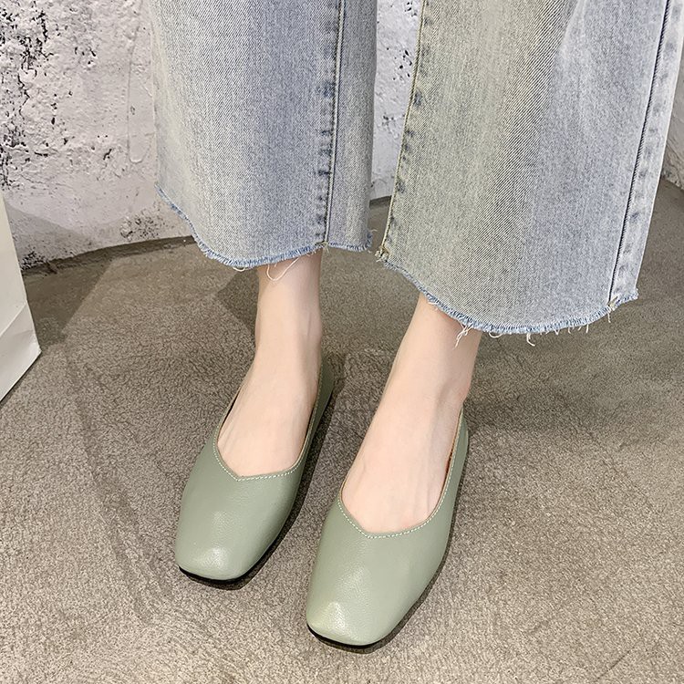 Giày xăng đan nữ đế vuông phong cách hàn quốc | BigBuy360 - bigbuy360.vn