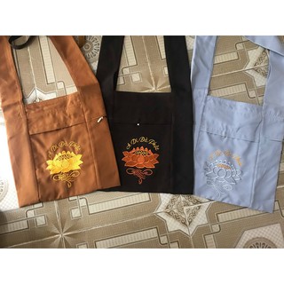 Túi đi chùa thêu chữ A di đà Phật