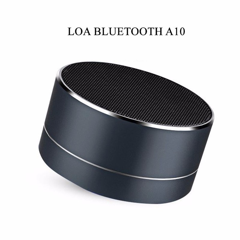 Loa Di Động Bluetooth Mini A10 X2 Có Đèn LED - Hỗ trợ nghe bằng USB - Chọn màu ngẫu nhiên