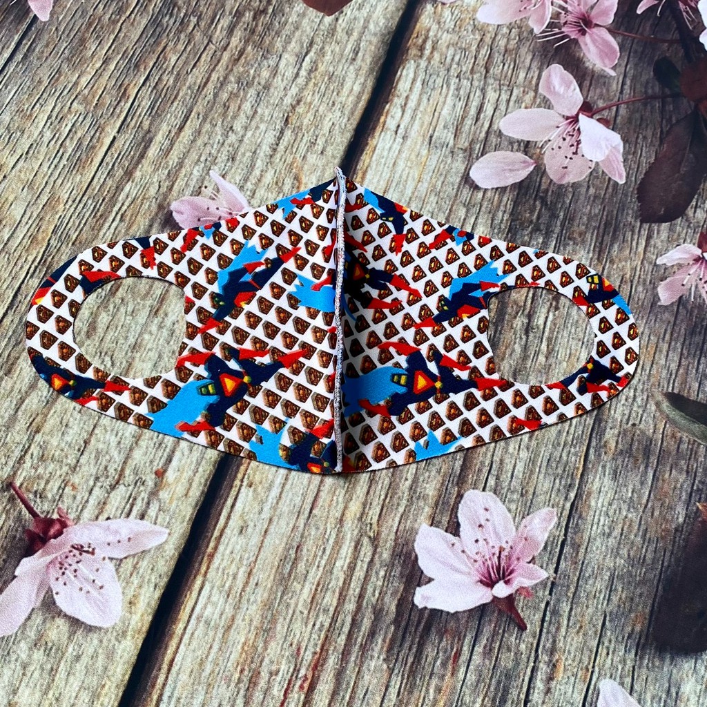 Khẩu trang Polo Style trẻ em vải Su in hoạt hình dễ thương, dễ thở, bền, đẹp | BigBuy360 - bigbuy360.vn