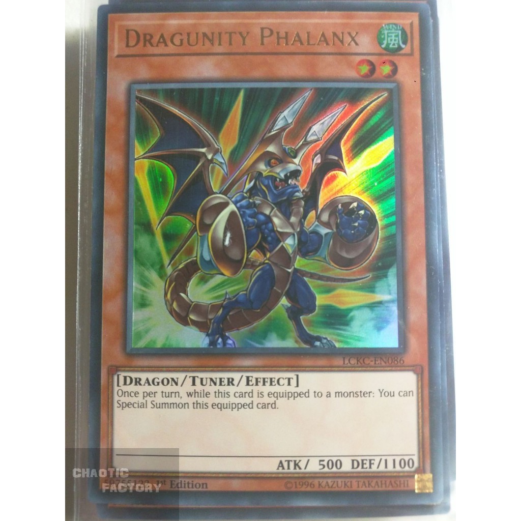 Thẻ bài YUGIOH – Dragunity Phalanx – LCKC-EN086 – Ultra Rare