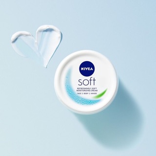 Kem dưỡng ẩm mềm da Nivea Soft Moisturizing Cream