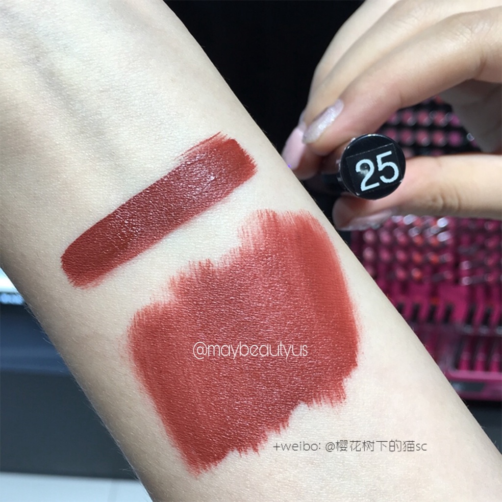 Son kem Sephora màu 25 Coral Sunset