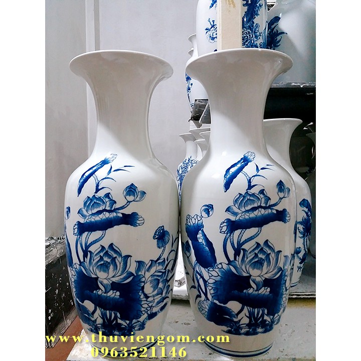Lọ Lộc bình 30 cm chuẩn Bát Tràng