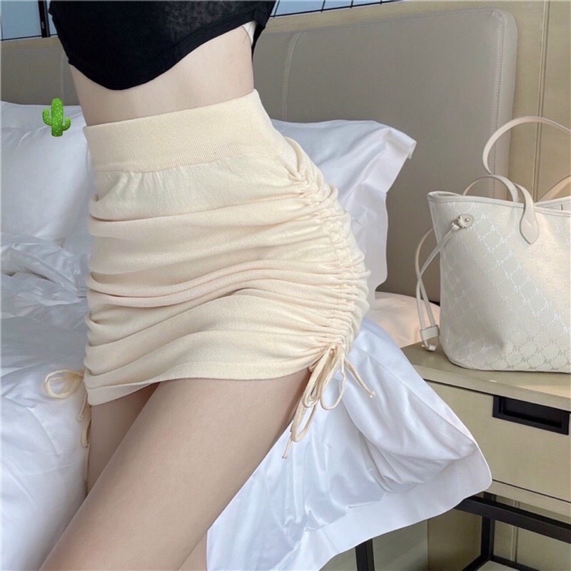 Quần và váy rút dây 2 bên tôn vòng 3 cực đẹp siêu tôn dáng