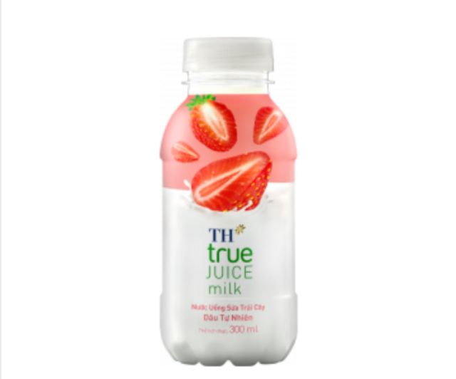 Lốc 6 chai Sữa Trái Cây TH true JUICE   Chai 300ml