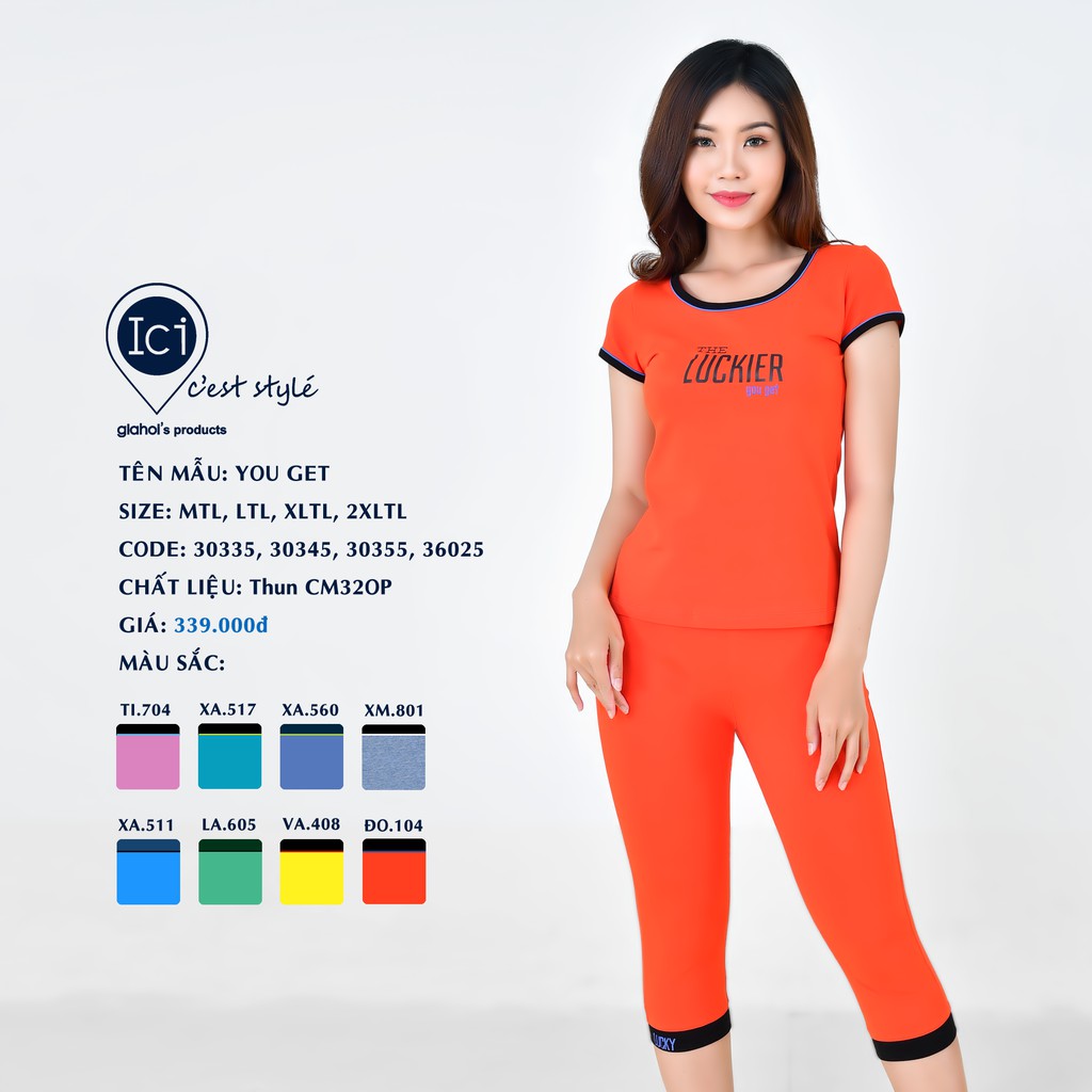Bộ Lửng Mặc Nhà You Get Gia Hồi
