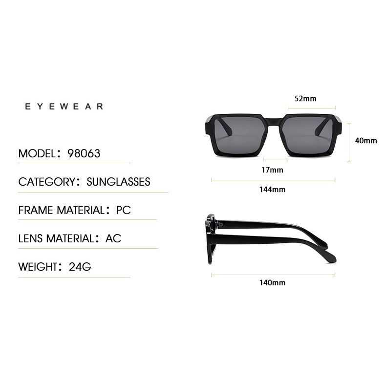 Kính mát thời trang Hàn Quốc cho nữ