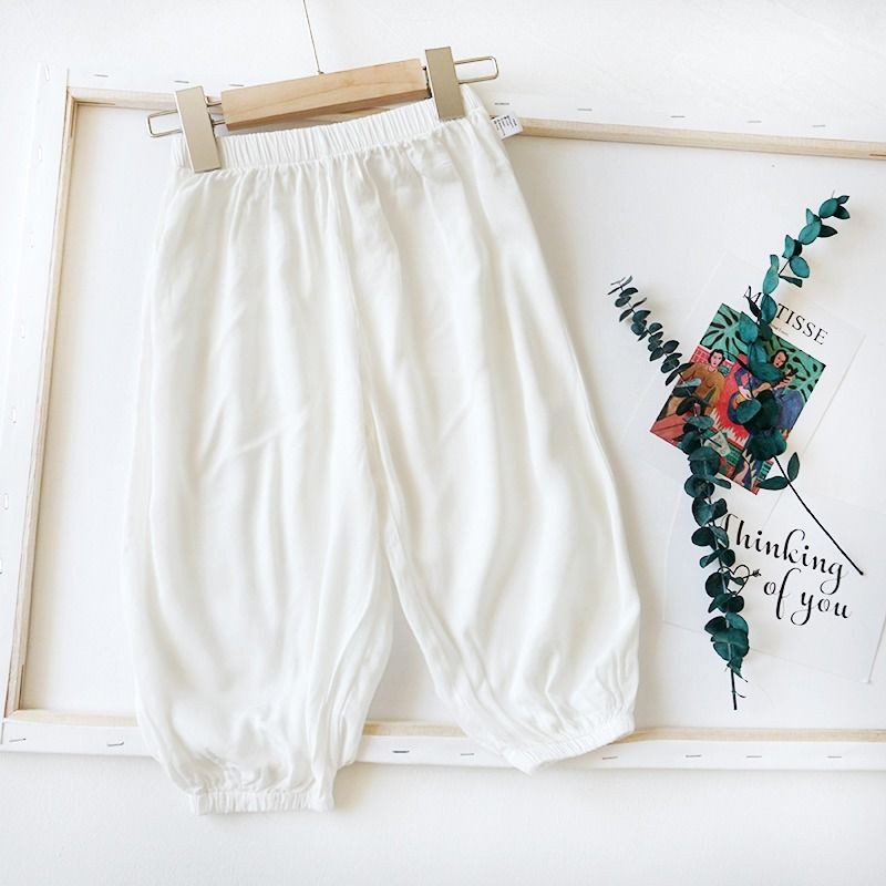đẹpNgười nổi tiếng trên Internetmát nhất quần chống muỗi cho bé mùa hè trai mỏng ice silk cotton Áo gai , gái,