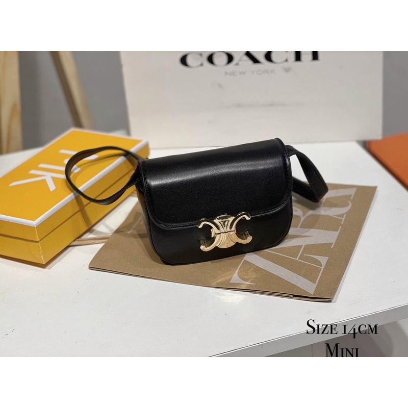 Túi đeo chéo mini, túi xách nữ size 14