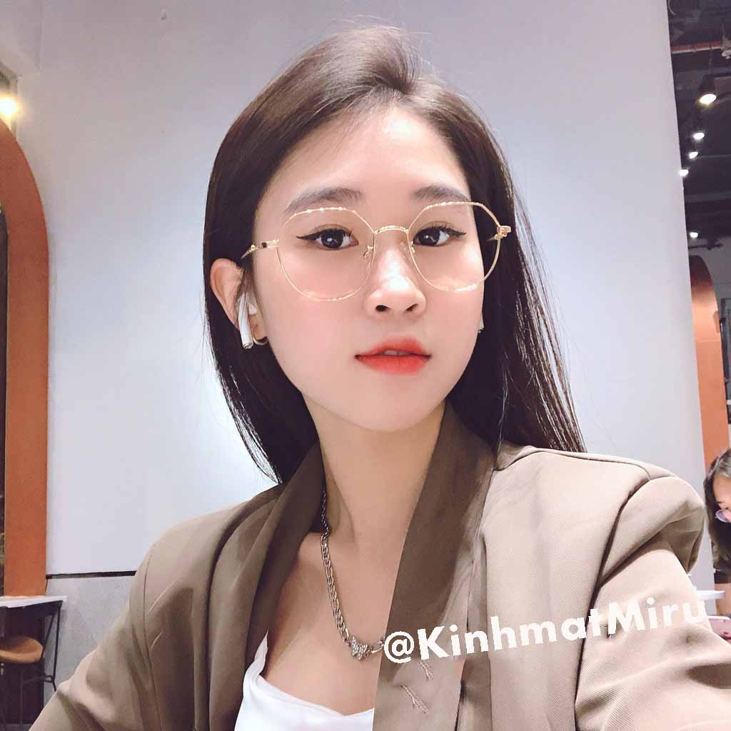 Gọng kính cận nam nữ vuông đẹp MIRU thời trang hàn quốc đeo giả cận chống ánh sáng xanh - 29100 | BigBuy360 - bigbuy360.vn