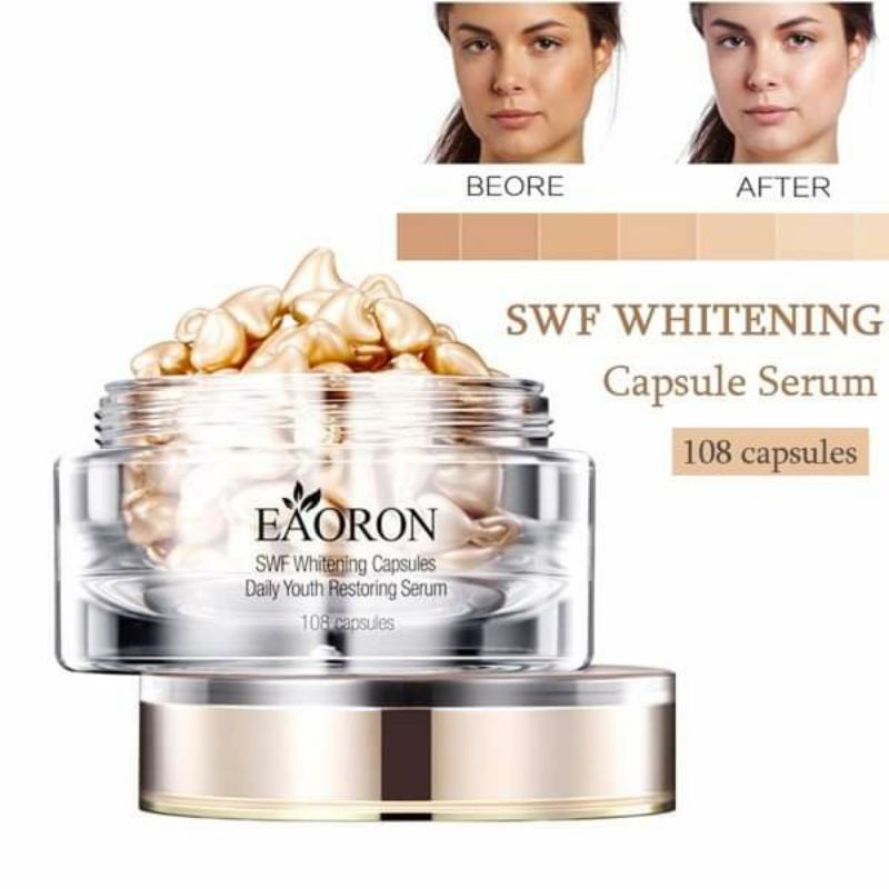 Serum con cá - Serum làm trắng và phục hồi da lão hóa Eaoron Úc hộp 108 viên