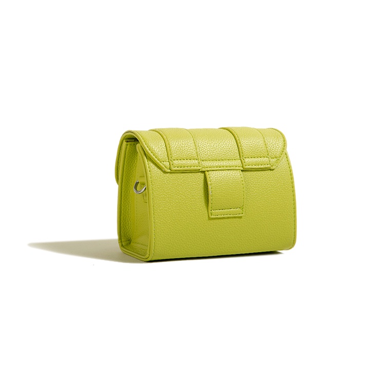 🌸Hàng Order🌸 Túi Xách Muzi&kai Chính Hãng Da Chần Nắp Dính Dây Da Đeo Móc Gấu Trang Trí Sang Chảnh Nữ Tính 🌸 Quảng Châu