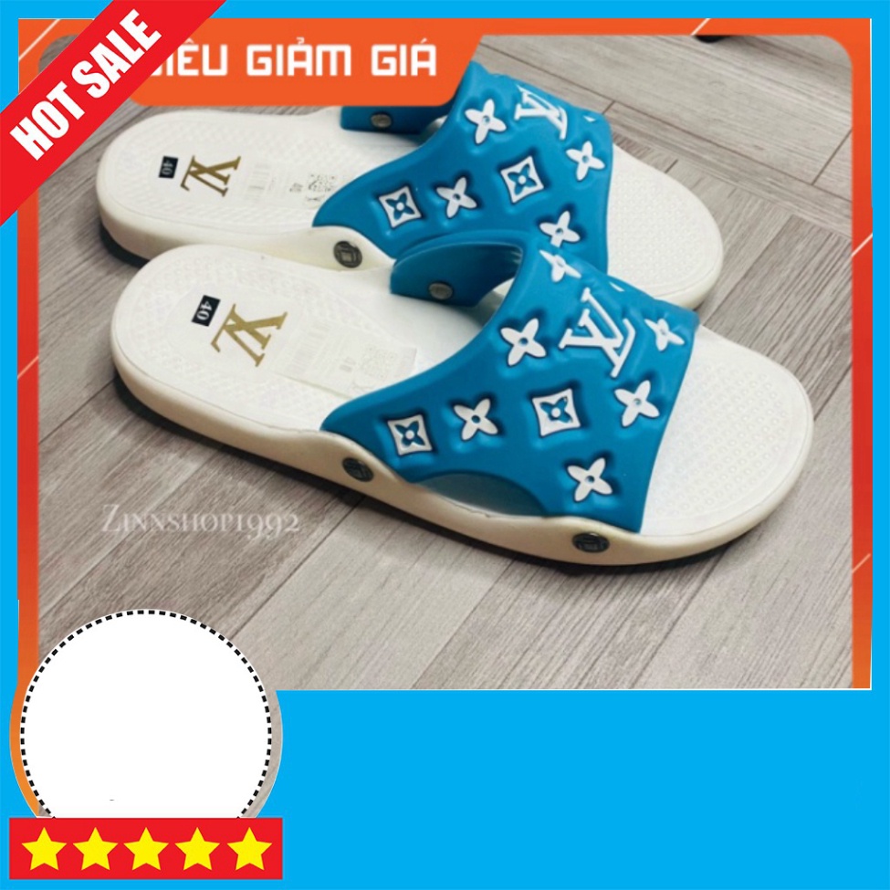 Dép Quai Ngang Nam Nữ LV Cao Cấp Chất Liệu siêu bền siêu nhẹ TrungPii Siêu rẻ shopee