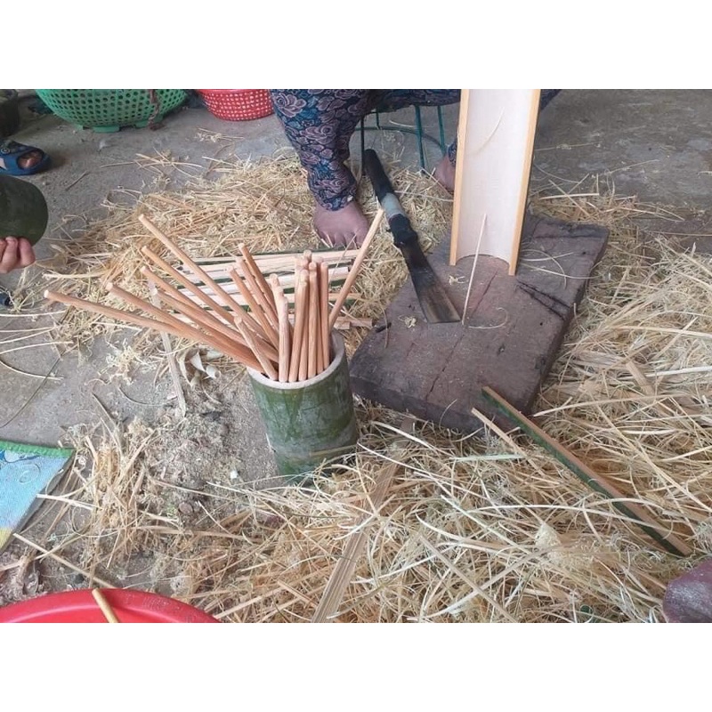 Đũa tre sạch an toàn 4bộ ( 40 đôi đũa ) loại đẹp