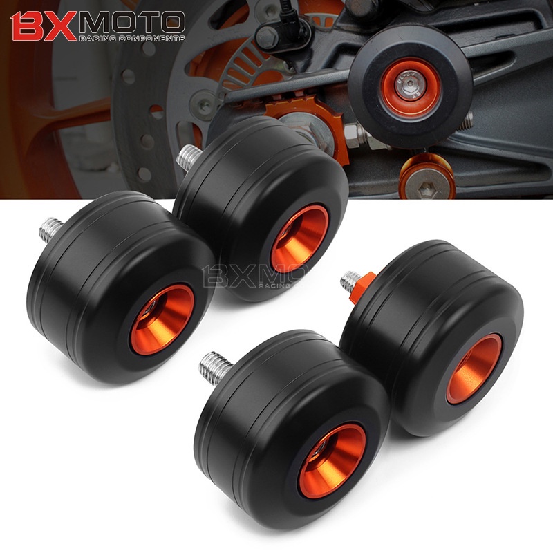 ❀⋮ KTM DUKE390 200 RC125 RC390Bóng Chống Rơi Bánh Trước Và Bánh Sau Được Sửa Đổi Keo Chống Rơi Bóng Bảo Hiểm Bánh Xe