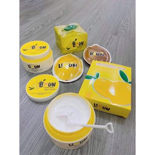 Combo Ủ Trắng Chanh và Kem Body Lemon