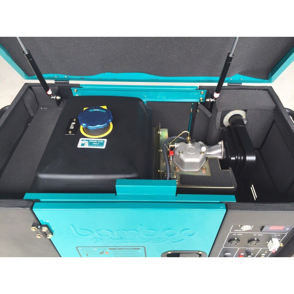 Máy Phát Điện Chạy Dầu 8kw Bamboo 9800ET Chống Ồn