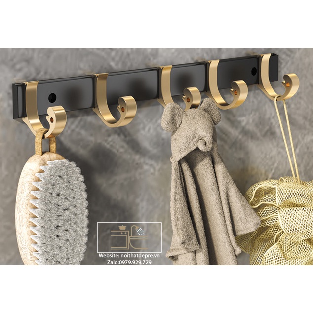 -Giá để khăn tắm - treo khăn mặt - Thiết bị phòng tắm - Nội thất phòng tắm - Nhà Tắm thông minh Combo vàng