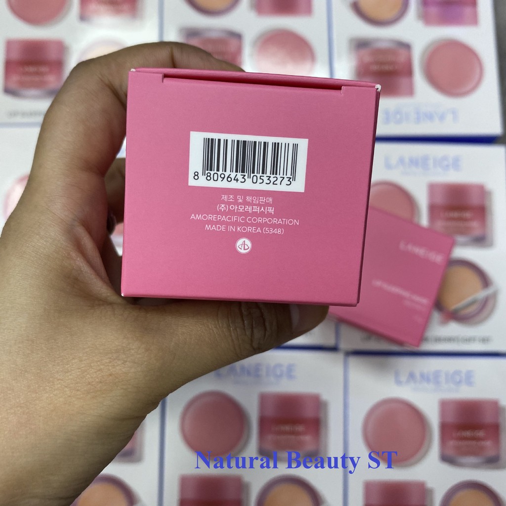 Mặt Nạ Giảm Thâm Môi Laneige Lip Sleeping Mask Berry 20gram Làm Hồng Môi, Dưỡng Ẩm