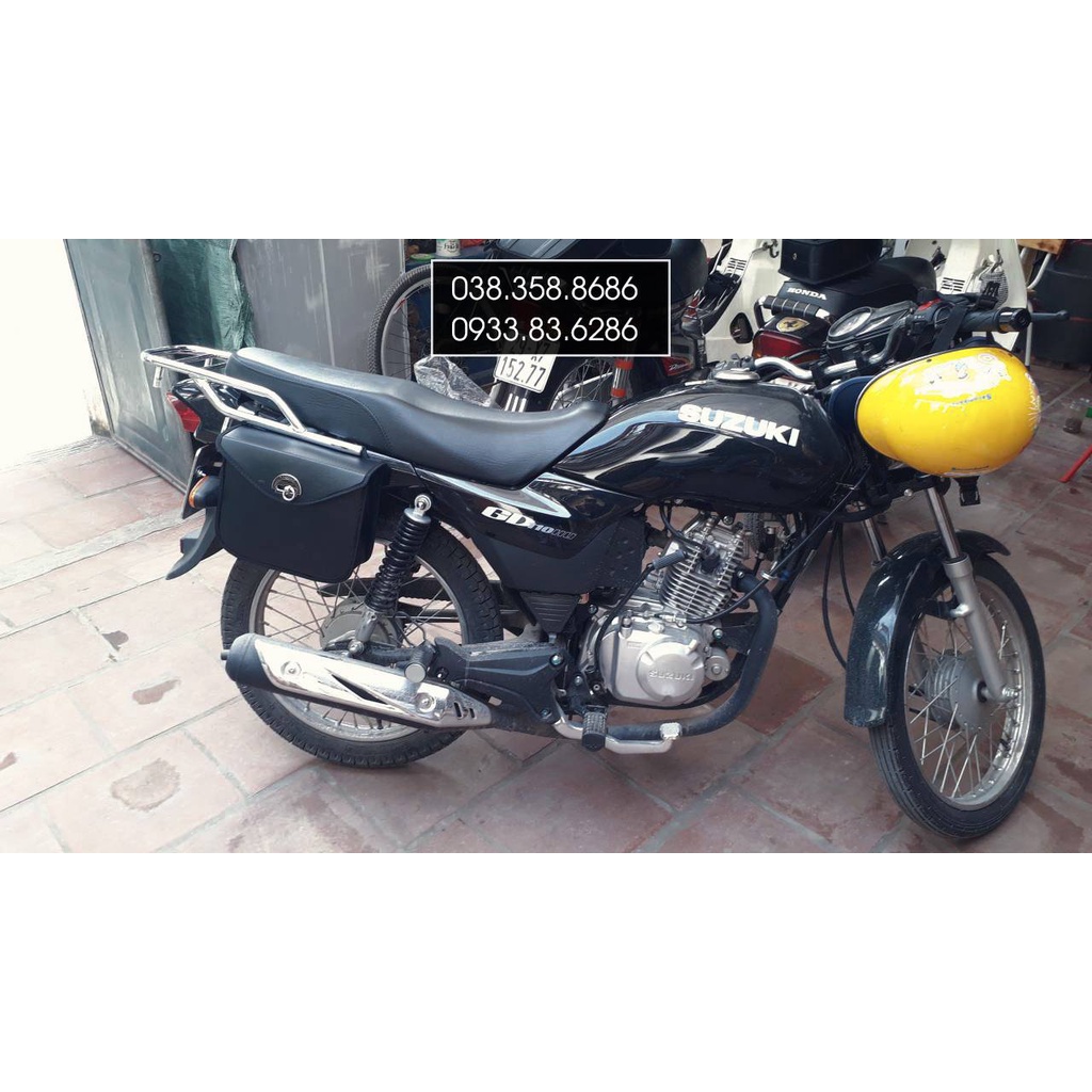 Túi Da Treo Xe Máy GD Mẫu Vuông