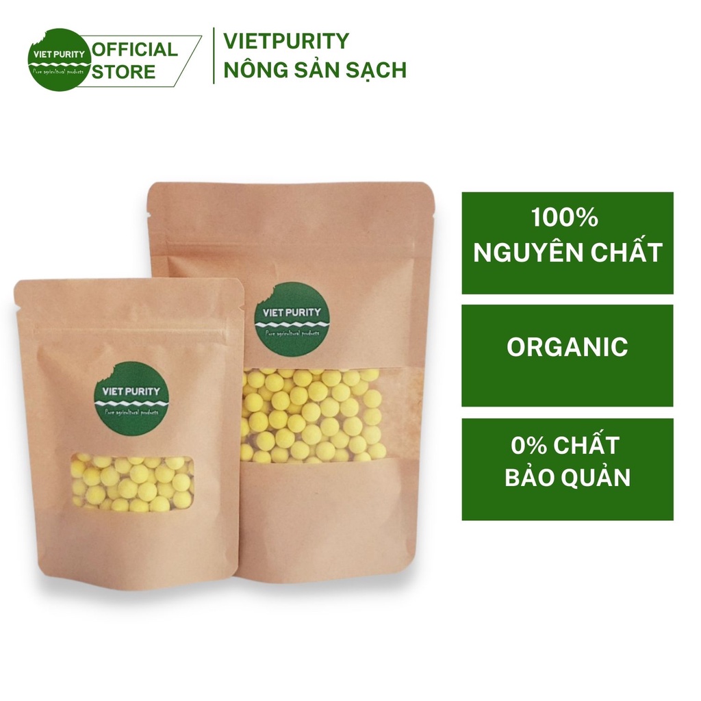 Tinh bột nghệ viên mật ong hoa cà phê nguyên chất 100g-500g Vietpurity, sản phẩm Oganic cho người bị đau dạ dày