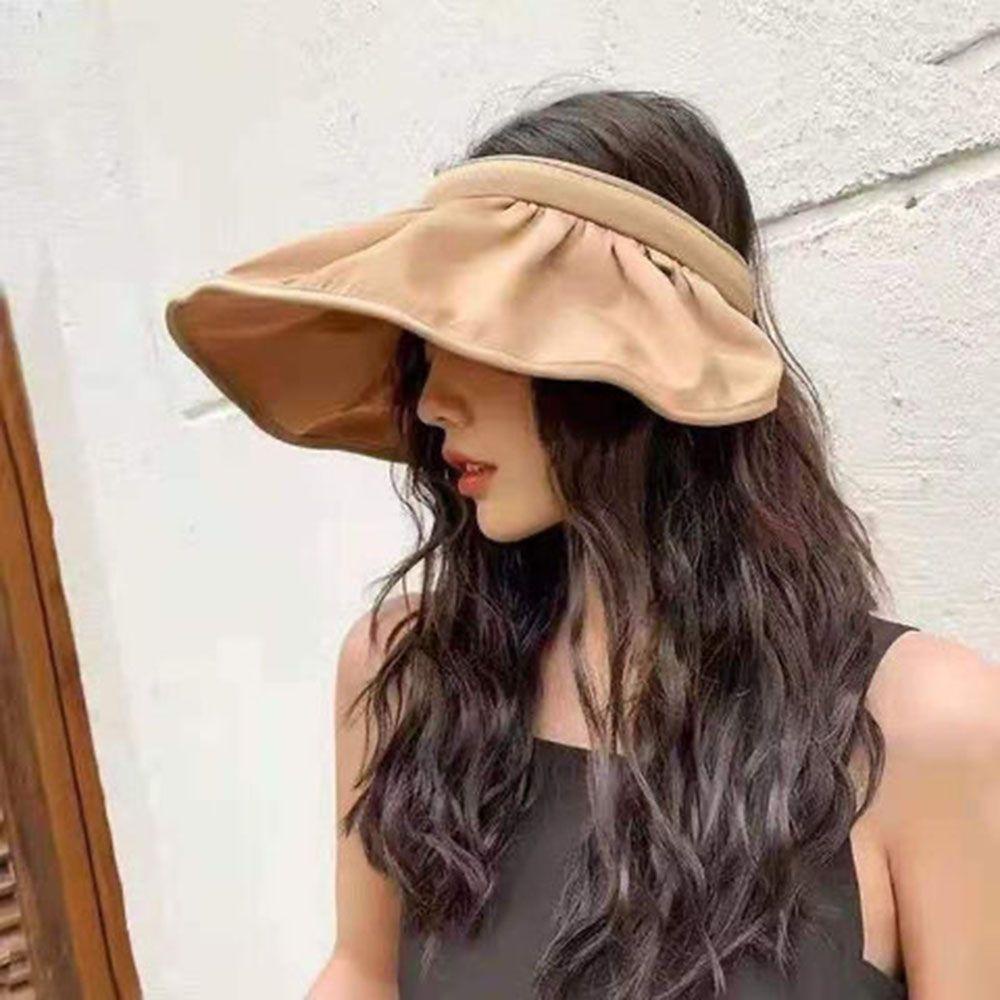Mũ Tai Bèo Chống Nắng Chống Tia UV Có Thể Gấp Gọn Tiện Dụng Cho Nữ