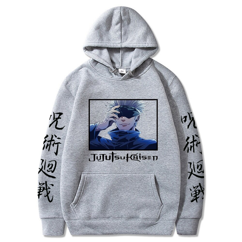 Cửu Âm Chân Kinh Kaisen Khoác Hoodie Anime Áo Hoodie Nam Nữ