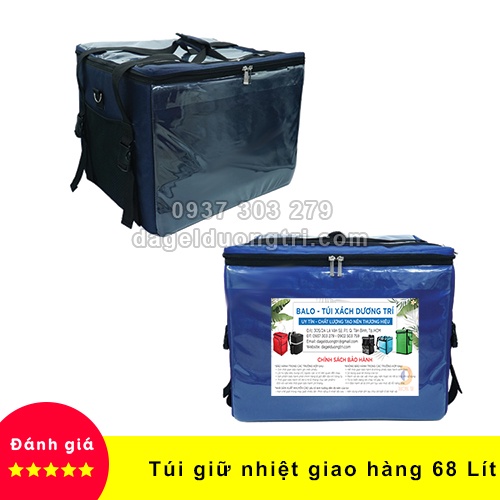 Túi Giao Hàng 62 lít , Túi Giữ Nhiệt Nóng Lạnh