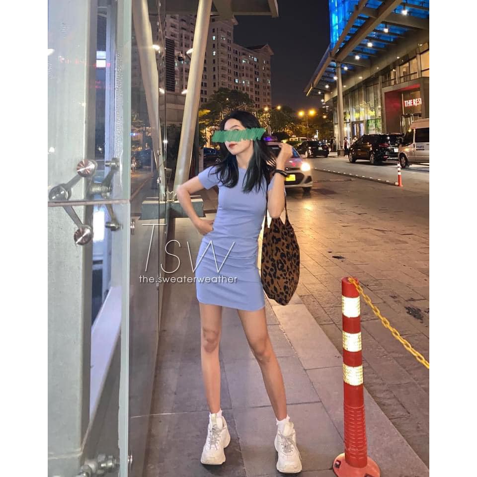 [Mã SKAMA06 giảm 8% tối đa 50K đơn 250K] Váy BODY ZIP cổ tròn (Kèm ảnh thật,video) | BigBuy360 - bigbuy360.vn