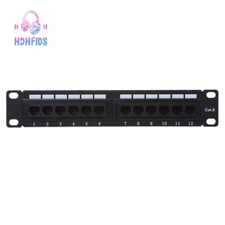 Đầu nối dây cáp mạng lan cat6 12 cổng rj45 utp