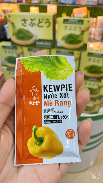 Nước Sốt mè rang kewpie chính hãng gói 15ml