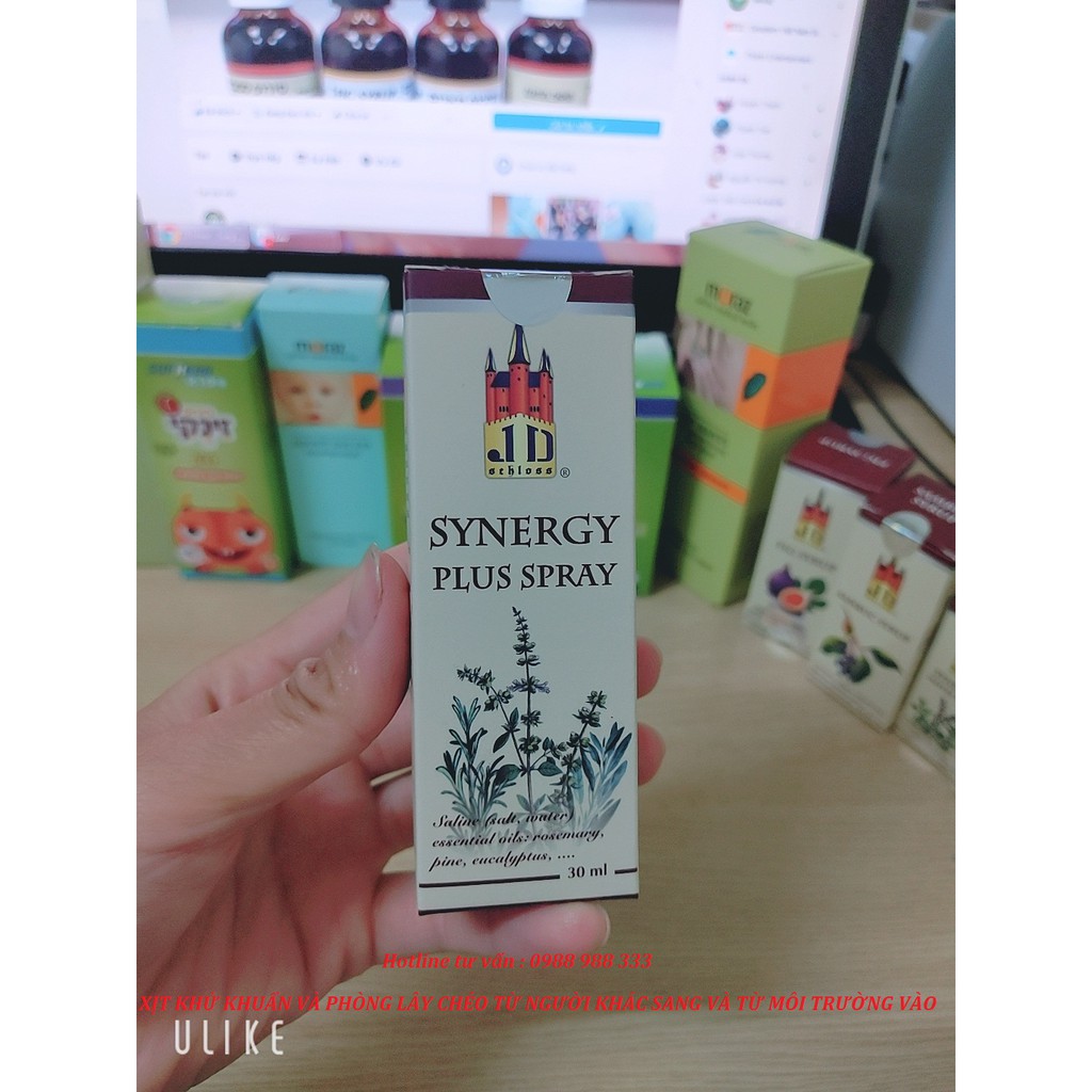 XỊT KHỬ KHUẨN VÀ PHÒNG LÂY CHÉO DO THÁI (SYNERGY PLUS SPRAY)