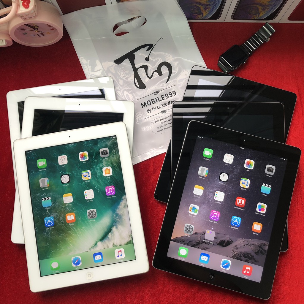 iPad 4 - 16GB/ 32GB /64GB (Wifi + 4G) Zin Đẹp 99% - Tặng Bao Da | BigBuy360 - bigbuy360.vn